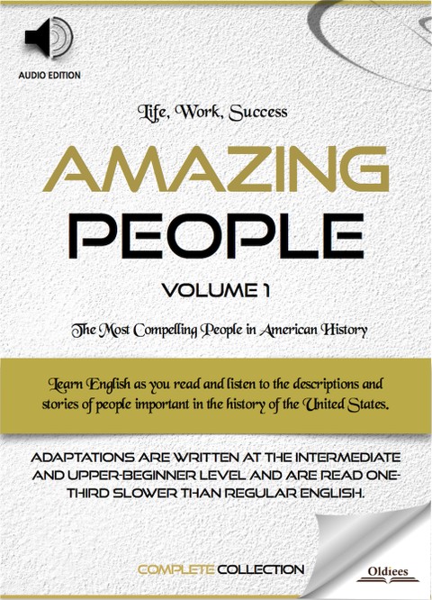 Amazing People: Volume 1 (위인전집 + 오디오) 표지 이미지
