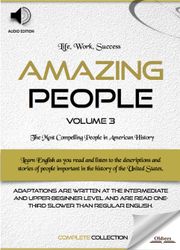 Amazing People: Volume 3 (위인전집 + 오디오)