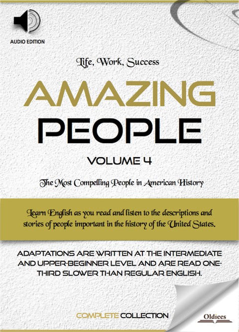 Amazing People: Volume 4 (위인전집 + 오디오) 표지 이미지