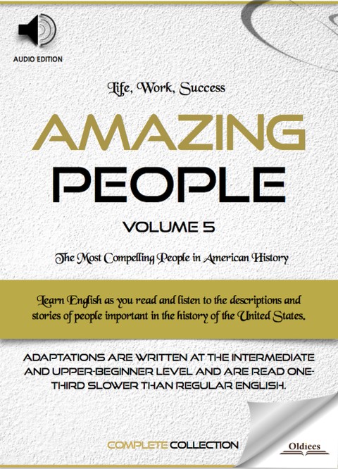 Amazing People: Volume 5 (위인전집 + 오디오) 표지 이미지