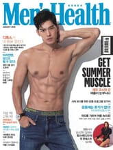 맨즈헬스 2019년 8월호 표지 이미지