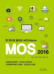 한 권으로 끝내는 MOS Master (MOS 2016)