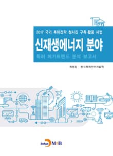 신재생에너지 분야 특허 메가트렌드 분석 보고서 2017