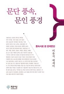 문단 풍속, 문인 풍경