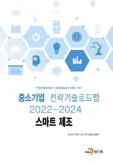 스마트 제조: 중소기업 전략기술로드맵(2022~2024) 표지 이미지