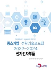 전기전자부품_ 중소기업 전략기술로드맵(2022~2024) 표지 이미지