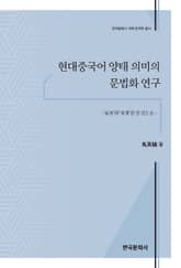 현대중국어 양태 의미의 문법화 연구 표지 이미지