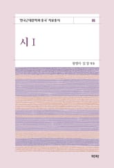 시1(한국근대문학과 중국 자료총서5) 표지 이미지