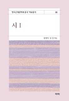 시1(한국근대문학과 중국 자료총서5)