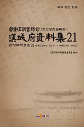 한성부자료집 21 표지 이미지