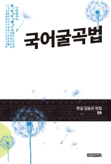 국어굴곡법(한길 김승곤 전집 09)