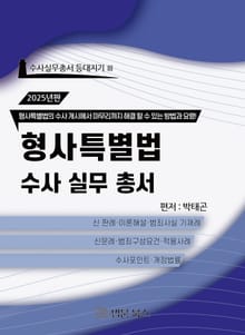 2025년 형사특별법 수사 실무 총서