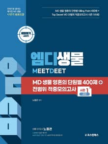 비밀병기 엠디생물 영혼의 단원별 400제+전범위 적중모의고사 시즌1 4회