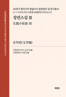 20세기 동아시아 항일서사 문헌정리 및 연구총서·장편소설 Ⅲ