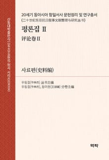 20세기 동아시아 항일서사 문헌정리 및 연구총서·평론집Ⅱ