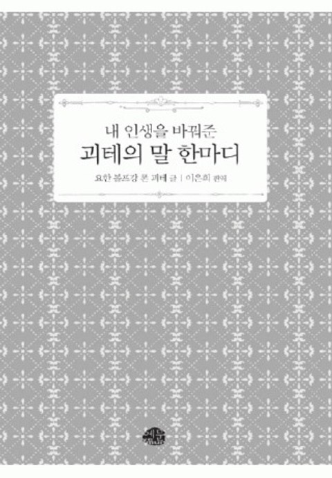 내 인생을 바꿔준 괴테의 말 한마디 표지 이미지