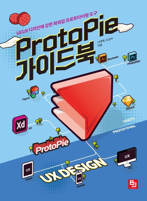 ProtoPie 가이드북 표지 이미지