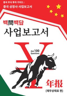 중국 주식 투자 가이드: 중국 상장사 사업보고서 100문 100답 ( 재무상태표 편）