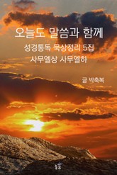 오늘도 말씀과 함께:성경통독 묵상정리 5집 사무엘상 사무엘하 표지 이미지