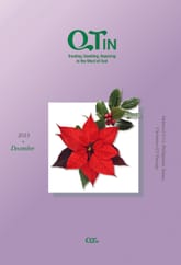 말씀대로 믿고 살고 누리는 큐티인(QTIN)(영문판)(2023년 12월호) 표지 이미지