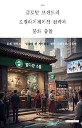 글로벌 브랜드의 로컬라이제이션 전략과 문화 충돌 표지 이미지