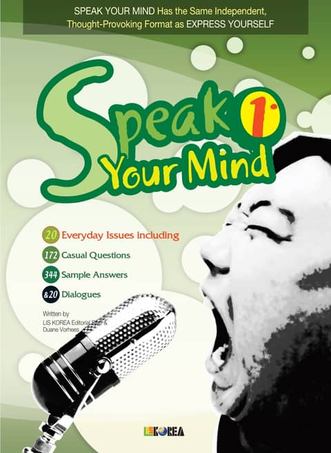 Speak Your Mind 1 표지 이미지