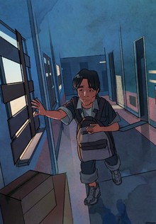 [책끝툰] 옥상으로 가는 길