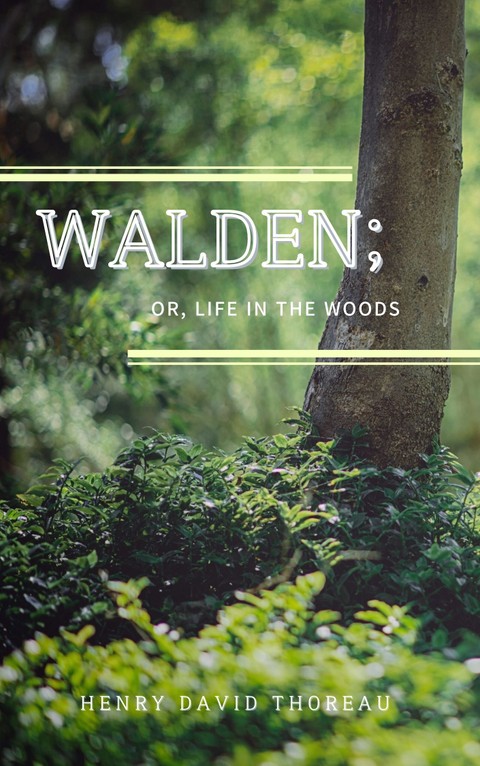 [원서] 월든 - 숲속의 생활 표지 이미지