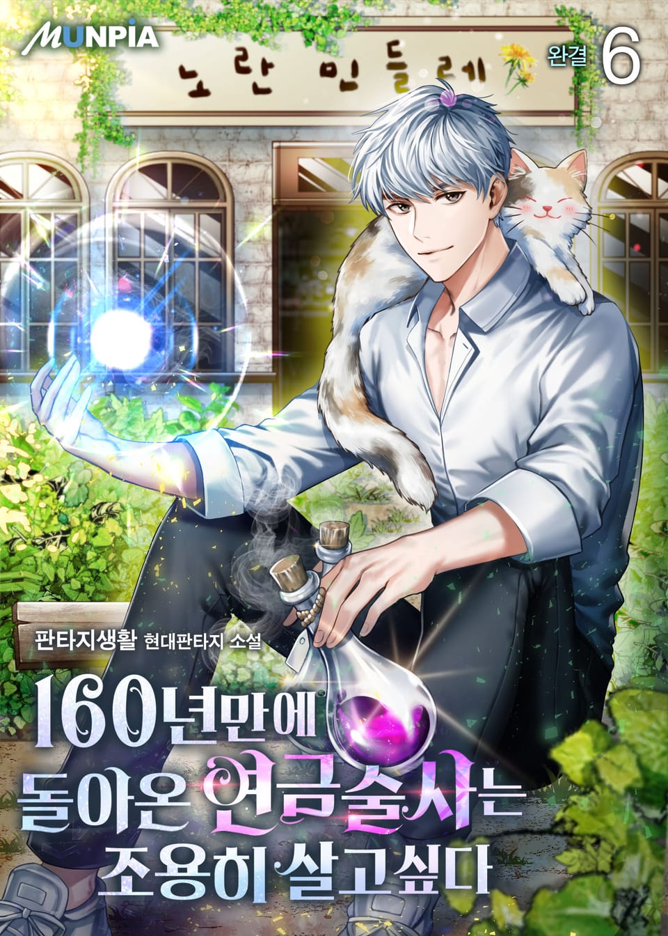 160년만에 돌아온 연금술사는 조용히 살고싶다 6권 (완결)