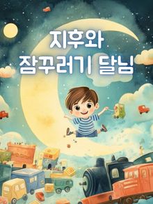 지후와 잠꾸러기 달님 (한영합본)
