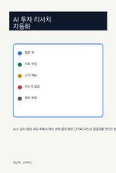 개인 투자자를 위한 AI 투자 리서치 자동화 표지 이미지