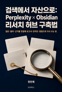 검색에서 자산으로: Perplexity × Obsidian 리서치 허브 구축법