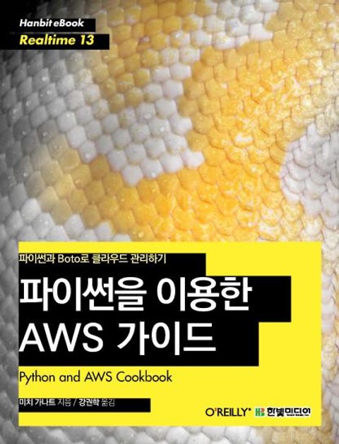 [리얼타임] 파이썬을 이용한 AWS 가이드 표지 이미지