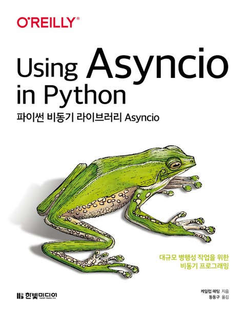 파이썬 비동기 라이브러리 Asyncio 표지 이미지