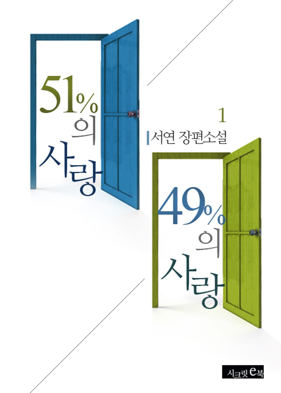 51%의 사랑, 49%의 사랑 1권