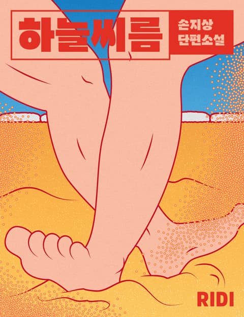 하늘 씨름 표지 이미지