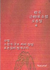 한국 근현대 소설 모음집 4 표지 이미지
