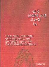 한국 근현대 소설 모음집 16 표지 이미지