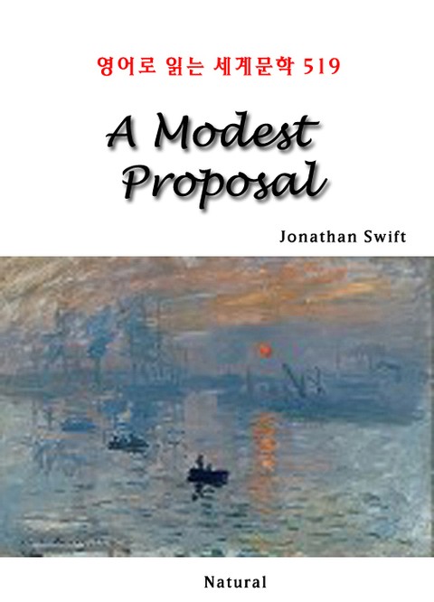 A Modest Proposal (영어로 읽는 세계문학 519) 표지 이미지