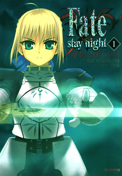 페이트 스테이 나이트(Fate Stay Night) 표지 이미지