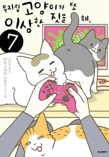 우리 집 고양이가 또 이상한 짓을 해.