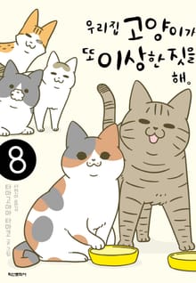 우리 집 고양이가 또 이상한 짓을 해.