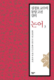 심경호 교수의 동양 고전 강의 : 논어 3