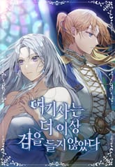 여기사는 더 이상 검을 들지 않았다 표지 이미지