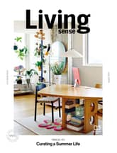 리빙센스 2025년 8월호 표지 이미지