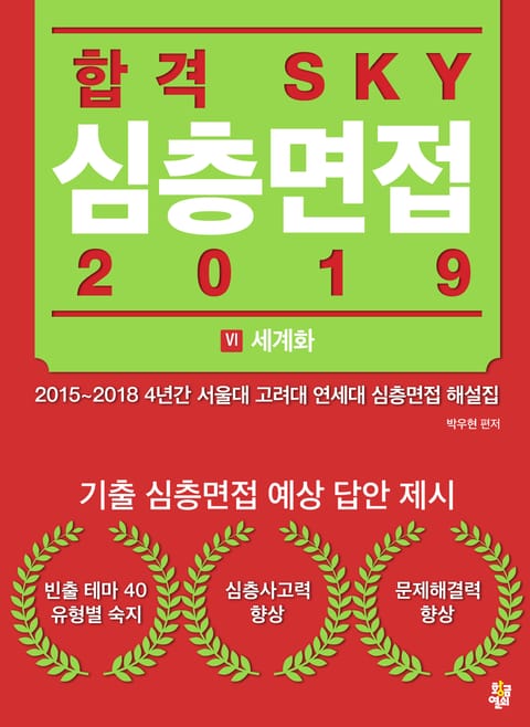 합격 SKY 심층면접(2019) : VI 세계화 표지 이미지