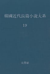한국 근대장편소설대계 19권 표지 이미지