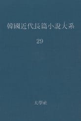 한국 근대장편소설대계 29권 표지 이미지