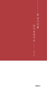 흰 당나귀를 만나보셨나요 표지 이미지