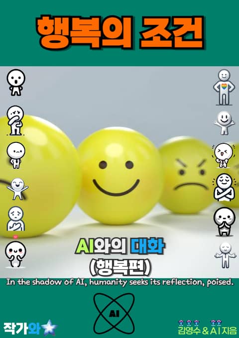 AI와의 대화(행복편) 표지 이미지